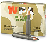 Wolf Ammo WPA Military Classic Rifle Ammunition .30-06 Sprg 140 gr SP