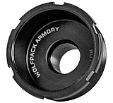Image of Wolfpack Armory Black Nitride Recessed Direct Thread S HUB Adapter
