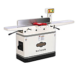 Image of Woodstock SHOPFOX 8in Jointer with Spiral Cutterhead &amp; Adjustable Beds