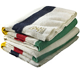 Image of Woolrich Hudsons Bay Multi Wool 6 Point Blanket