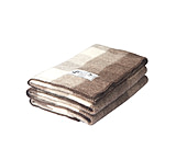 Image of Woolrich Suffolk Buffalo Check Undyed Wool Blanket,60x70in