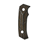 Image of WOOX Rock 62 Fixed Blade Knife Engraved Micarta Handle, Pack of 2