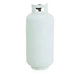 Image of Worthington Cylinders Vertical Portable Steel Lp Tank Cylinders - 40 Lb., 12.30inD x 29.30inH