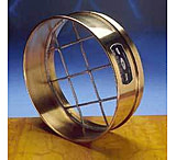 Image of WS Tyler Sieves, Stainless Steel Wire, Brass Frame, Tyler 7006 Full Height
