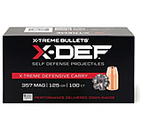 Image of X-Treme Bullets .38spc/.357 mag Caliber Pistol Bullets, 125 Grain, Hollow Point