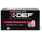Image of X-Treme Bullets 357 Sig Caliber Pistol Bullets, 124 Grain, Hollow Point