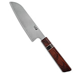 Image of Xin Cutlery Octagonal 7 Santoku Knife Rosewood/Buffalo Horn Dam. Mirror 472F7D3F