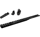 XS Sight Systems White Stripe/Lever Rail &amp; Ghost Ring, S&amp;W 1854 44 Mag, Black, SW-1001-5