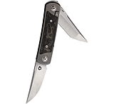 Image of Yan Knives EMW Black Camo Fat Carbon 3in Folding Knife
