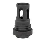 Image of Yankee Hill 431536A Mini QD Flash Hider 5.56 NATO Black Phosphate 1/2&quot;-36 Tpi