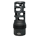 Image of Yankee Hill 4445MB24B SRx Q.D. Muzzle Brake Short Black Phosphate Steel With 11/