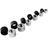 Image of Yankee Hill Machine Rifle Thread Protector 1/2-28 TPI Plated Black Finish YHM-3411-B