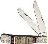Image of Yellowhorse Custom Case Trapper Mammoth Folding Knife