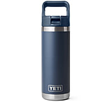 Image of Yeti Rambler 18 oz Water Bottle w/Straw Cap