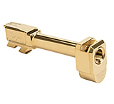 Image of Zaffiri Precision ZP.43BTCG Threadless Compensator 9mm Fits G43/43X Gold Stainl