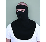 Image of Zan Headgear Full Black Face Mask w/ Neck Shield