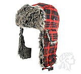 Image of Zan Headgear Trooper Hat with Grey Faux Fur