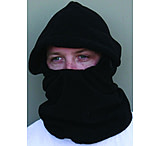 Image of Zan Headgear WB114CF Fleece Balaclava Clench Front - Black