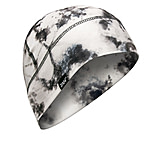 Image of Zan Headgear Zan Helmet Liner/beanie Sportflex Series Black &amp; White Tie Dye