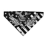 Image of Zanheadgear Reflective Skull Flag Bandana
