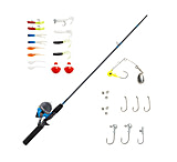 Image of Zebco Ready Tackle 5 ft 6 in Spincast Combo w/All-Purpose Tackle, 2 Pieces