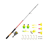 Image of Zebco Ready Tackle Crappie 10sz 6 ft 6 in Spinning Combo w/Mr. Crappie Tackle, 2 Pieces