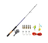 Image of Zebco Ready Tackle Panfish 10sz 5 ft 6 in Spinning Combo w/Strike King Tackle, 2 Pieces