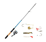Image of Zebco Ready Tackle Inshore 40sz 7 ft Spinning Combo with Strike King Tackle, 2 Pieces