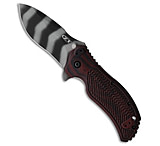 Image of Zero Tolerance 0350 Assisted Open Knife Black Cherry G-10 3.25 Tiger Stripe 882B6310