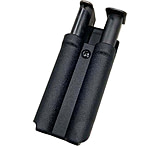 Image of Zero9 Holsters Zero9 Double Mag Case / Single Stack 45cal - Vertical / Plain Black / Molle-lok