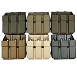 Image of Zero9 Holsters Zero9 Triple Mag Case / Other 45 Cal / Plain Black / Molle Loks