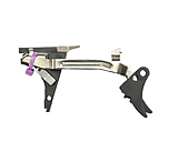 Image of Zev Technologies Duty Drop In Trigger Kit Black Trigger Pad With Black Safety For Gen 4 Glock 17/19/26/34 DRP-4G9-TC.B-B