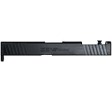 Image of Zev Technologies Fits Glock 19 Stainless Steel Slide A45 With Leupold Deltapoint Sight Cut Black DLC Coated SLIDE19A45DPDLC
