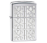 Image of Zippo Playboy Geo Triangle Design Lighter