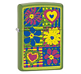 Image of Zippo Funky Flowers Classic Style Lighter, Lurid