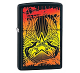 Image of Zippo Guitar Wings Classic Style Lighter, Black Matte