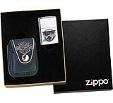 Image of Zippo Harley Leather Pouch Lighter