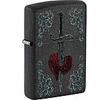 Image of Zippo Heart Dagger Tattoo Lighter
