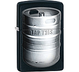 Image of Zippo Kegger Black Matte Lighter