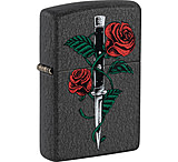 Image of Zippo Rose Dagger Tattoo Lighter