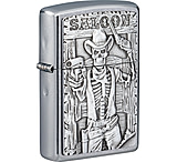 Image of Zippo Saloon Skull Lighter