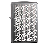 Image of Zippo Script Black Ice Lighter