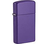 Image of Zippo Slim Purple Matte Lighter