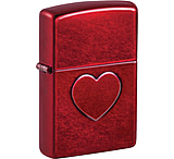 Image of Zippo Stamped Heart Lighter