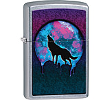 Image of Zippo Wolf Moon Design