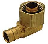 Image of Zurn QQE33BSGX Pex Brass Elbows 1/2in Barb x 1/2in Fpt