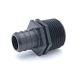 Image of Zurn QQPMC34X Pex Qicksert Cr Adapter 1/2in Barb x 1/2in MPT