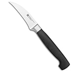 Image of HENCKELS ZWILLING Zwilling Four Star 2.75 Peeling Kitchen Knife Black Polymer 25106D4D