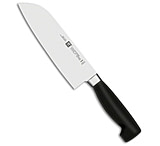 Image of HENCKELS ZWILLING Zwilling Four Star 7 Santoku Kitchen Knife Satin 0EE54C31