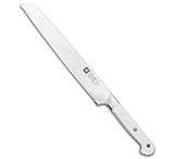 Image of HENCKELS ZWILLING Zwilling Pro Le Blanc 9 Bread Kitchen Knife Z15 Serration White Three Pin 3415DB1F